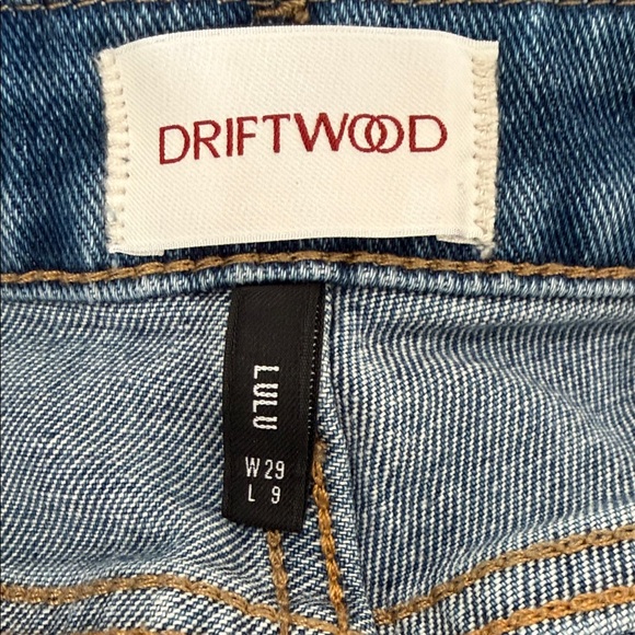 Driftwood Embroidered Denim Women Shorts - Picture 4 of 6